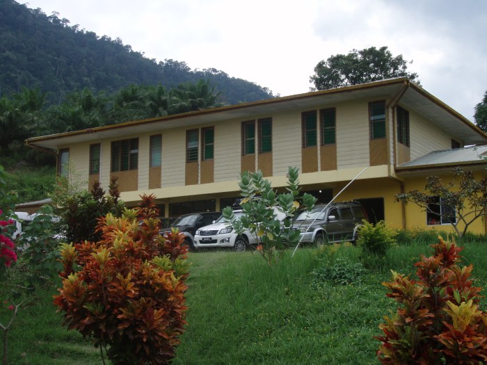 ground floor is the multipurpose hall and upstairs are the bedrooms