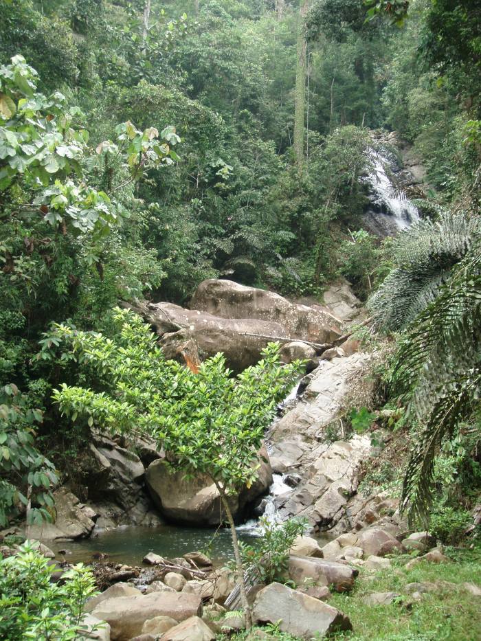 water fall in Sapulut