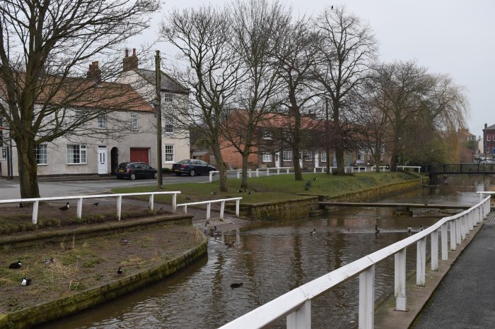 river in the village of Stokesley