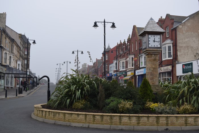 seaside town Saltburn