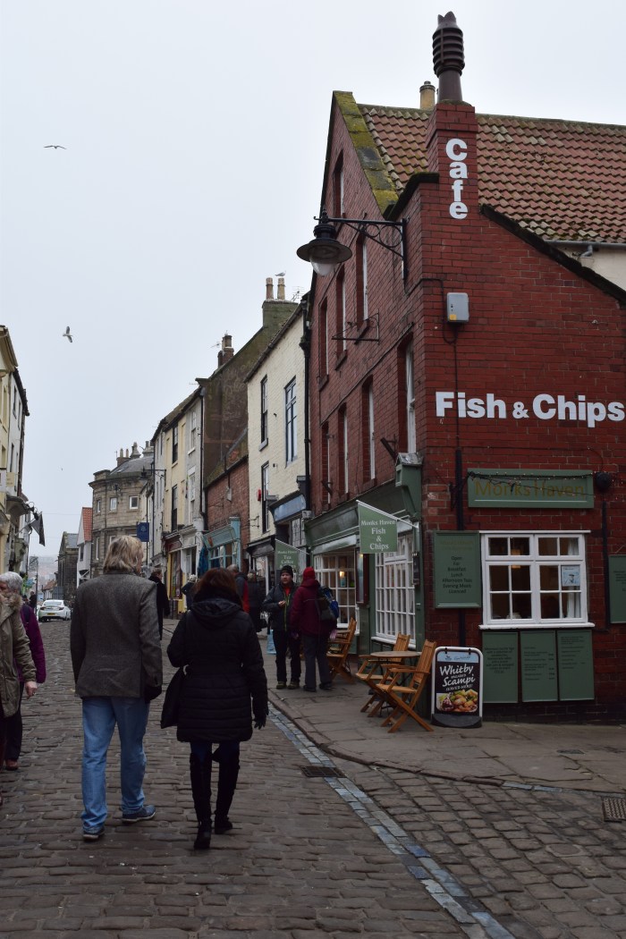 Joan and Stuart leading the way to quaint little shops...