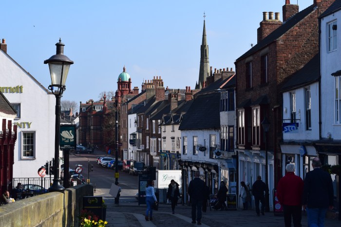 street scene of Durham