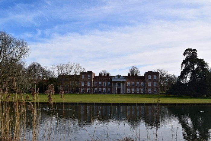 the stately home from a distance