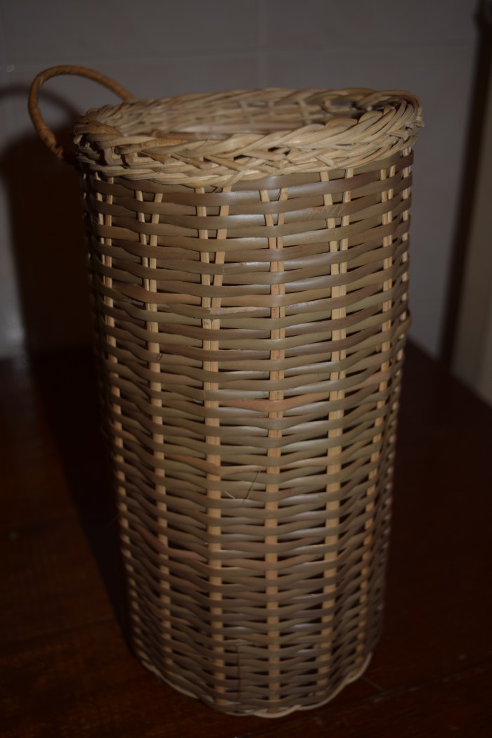 bamboo sieve for rice wine, washed and dried on an earlier occasion I bought the sieve in a recent visit to the local craft fare. What a blessing it was to have found it without having to go round to look for one!