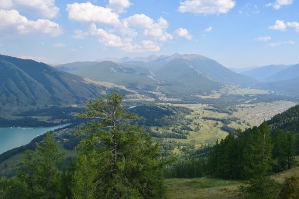 half way there --- what a view...