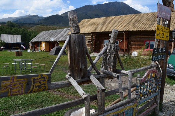 rustic and primitive artwork in Hemu village