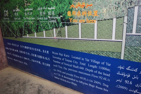 we have gone underground, literally...