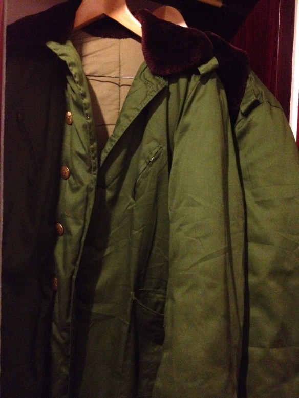 for the first time in my life I found in the wardrobe of the resort not the familiar bathrobes but heavy winter jackets provided for the guests!!!