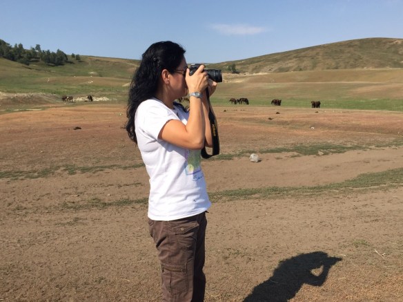 caught in action... :)