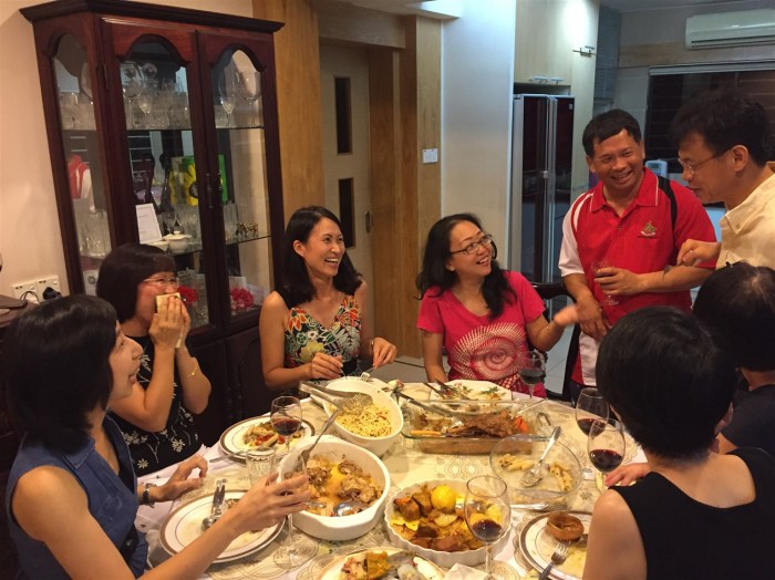 time with family and friends