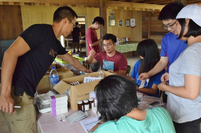 medical mission trip lumampau sipitang sabah