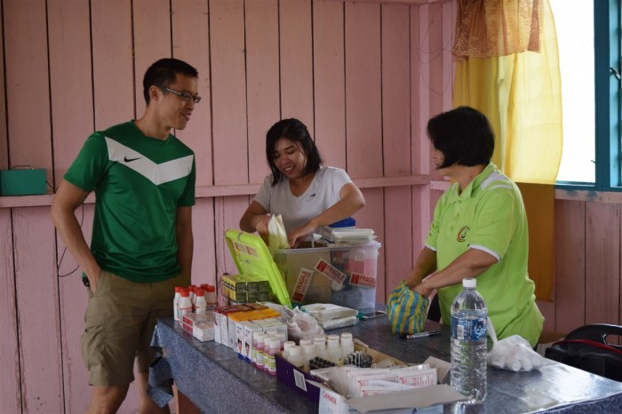 medical mission trip lumampau sipitang sabah