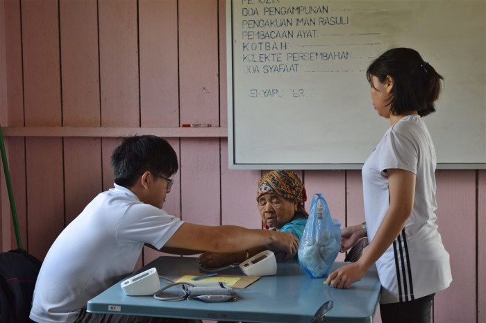 medical mission trip lumampau sipitang sabah