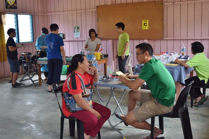medical mission trip lumampau sipitang sabah