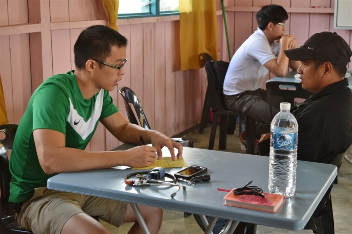 medical mission trip lumampau sipitang sabah
