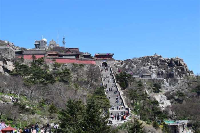 taishan, mount tai shandong china