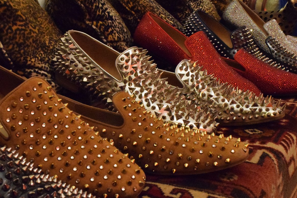 profile of datuk gordon leong, bohemian, boho-chic apartment, interview with datuk gordon leong, designer shoes, Louboutin men’s shoes, Gucci men’s shoes