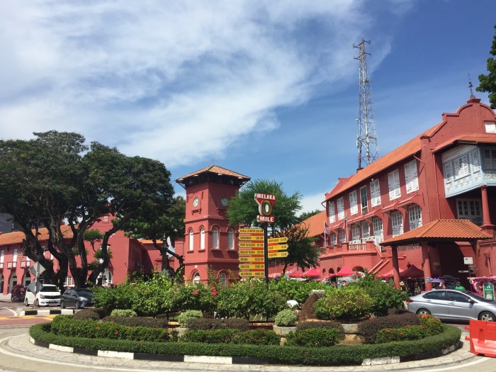 melaka, windmill dutch square, stadhuys